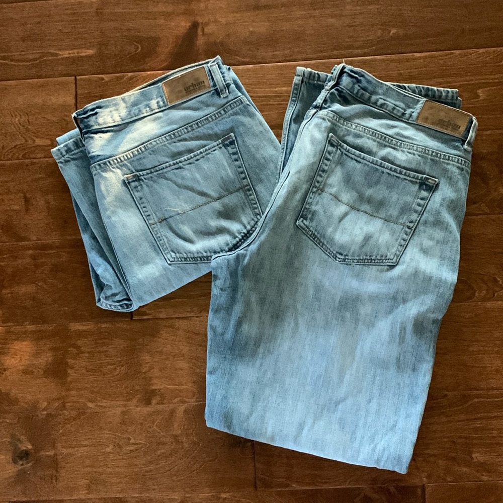 Urban pipeline men’s jeans